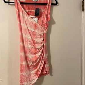Forever 21 Tie dye pink mini dress